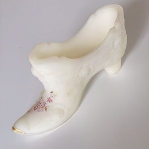 VTG Fenton White Satin Shoe